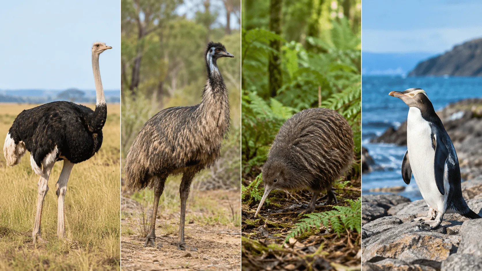 Examples of Flightless Birds